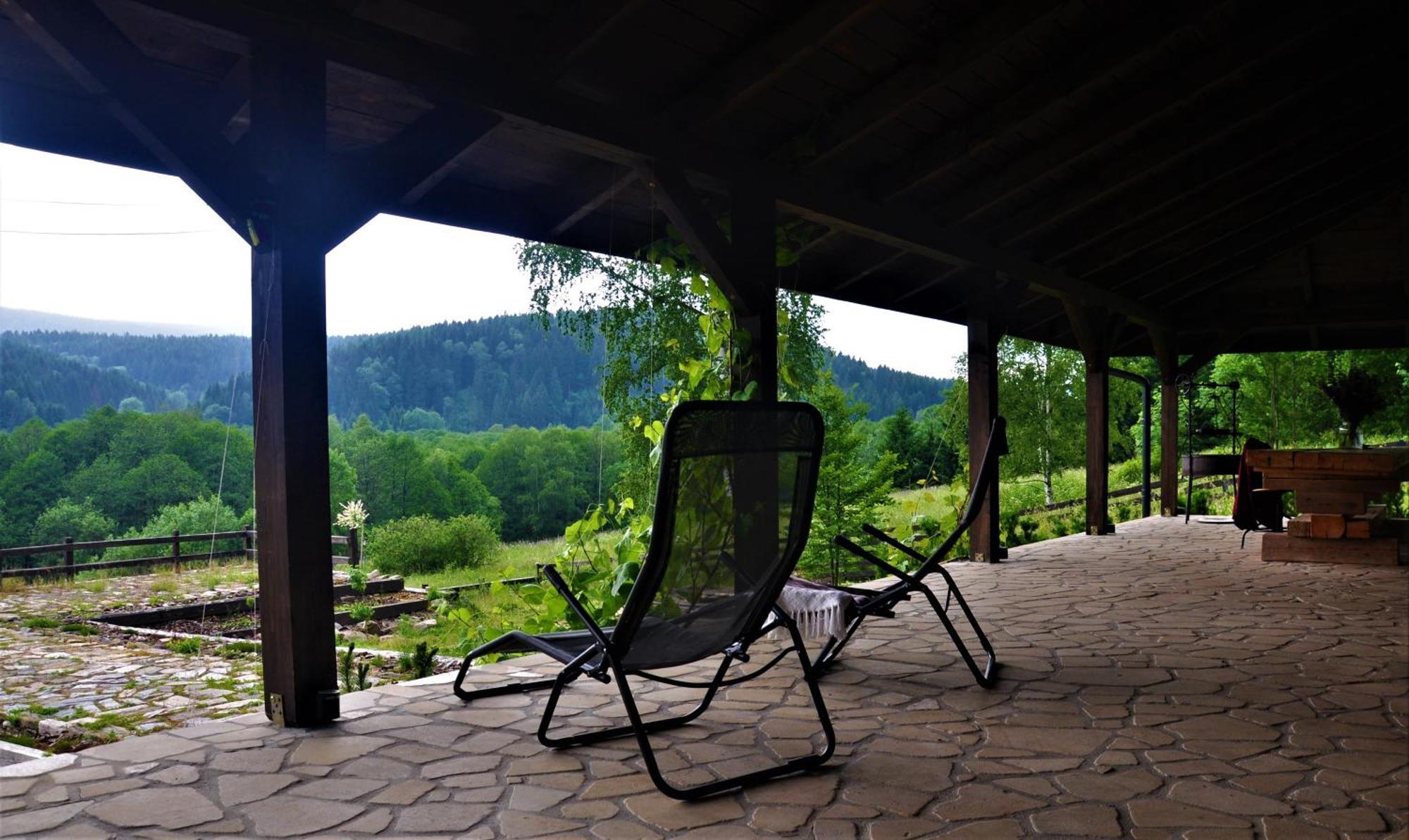 Chata Nad Dzika Orlica Z Jacuzzi Poniatow Exteriér fotografie