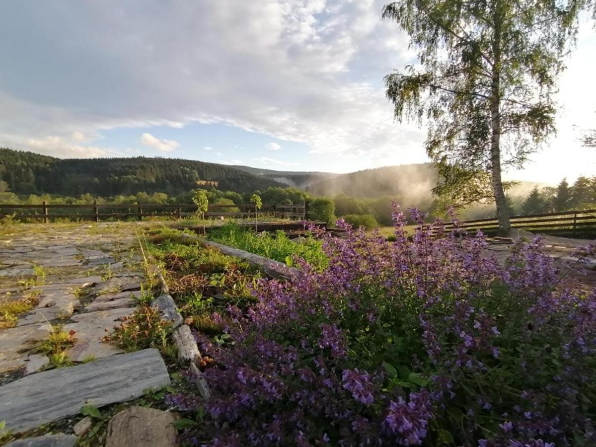 Chata Nad Dzika Orlica Z Jacuzzi Poniatow Exteriér fotografie