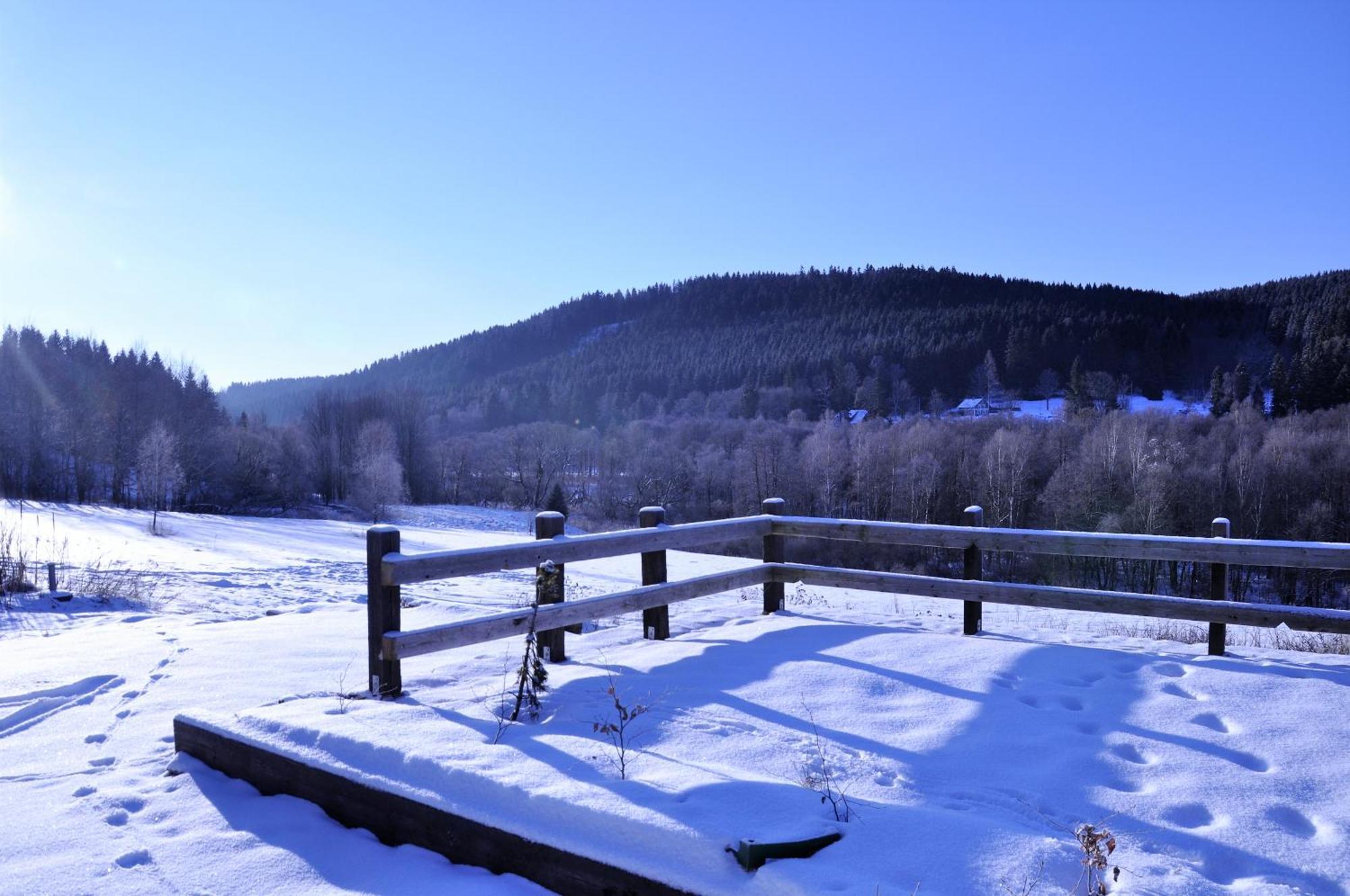 Chata Nad Dzika Orlica Z Jacuzzi Poniatow Exteriér fotografie